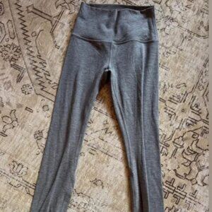 Lululemon Align leggings heather grey